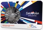 Coincard Eurovisie Penning 2020 in houder 22,50 euro, Ophalen of Verzenden