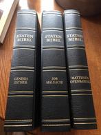 Bijbel met kanttekeningen/ StatenBijbel 3 delen, Boeken, Ophalen of Verzenden