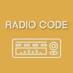 FORD RENAULT DACIA MERCEDES RADIO NAVIGATIE CODE KWIJT VRIJ, Verzenden, Nieuw