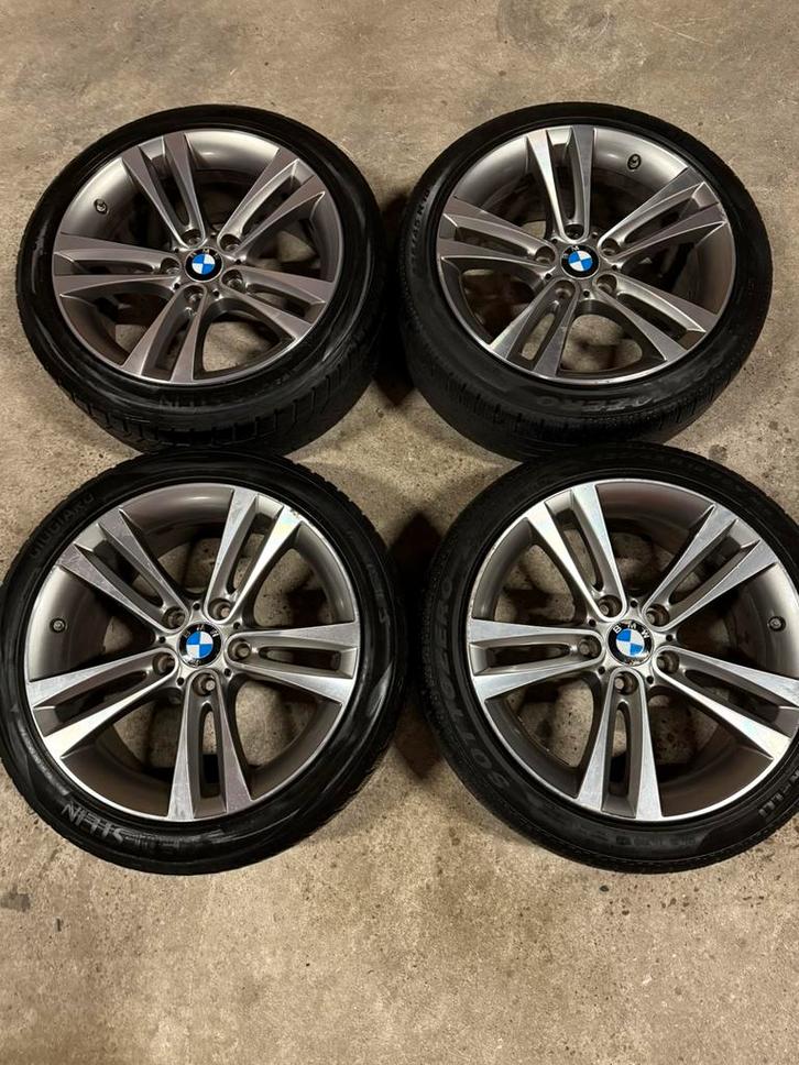 Bmw 18 inch velgen originele set steek 5 x120 bmw 3/4 serie, Auto-onderdelen, Banden en Velgen, Velg(en), Zomerbanden, 18 inch