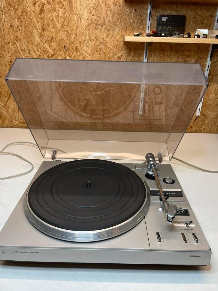 PHILIPS F7213 platenspeler met garantie, Audio, Tv en Foto, Platenspelers, Gebruikt, Platenspeler, Philips, Ophalen of Verzenden
