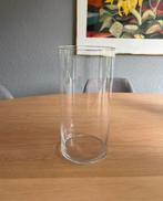 Grote glaze vaas rond, Huis en Inrichting, Ophalen, Zo goed als nieuw, Glas, Minder dan 50 cm