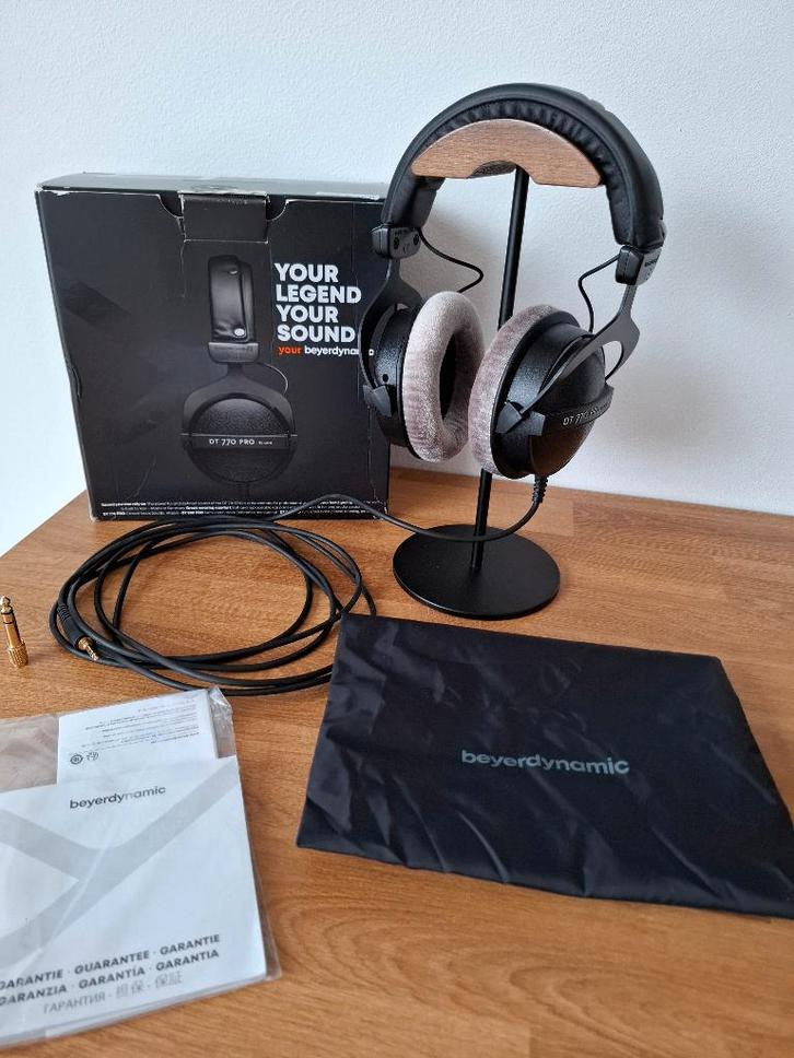 Beyerdynamic DT 770 Pro – 80 Ohm, Audio, Tv en Foto, Koptelefoons, Gebruikt, Over oor (circumaural), Overige merken, Ophalen of Verzenden