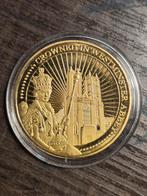 Goudkleurige Herdenkingsmunt Queen Elizabeth II, Verzamelen, Ophalen of Verzenden, Buitenland