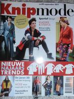 Knipmode september 2011, Overige typen, Vrouw, Ophalen of Verzenden, Zo goed als nieuw