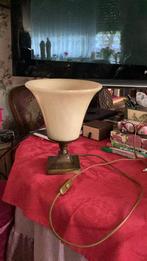 Lamp brons, Huis en Inrichting, Lampen | Tafellampen, Zo goed als nieuw, Verzenden