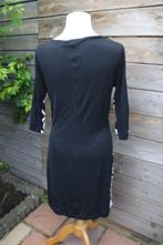 Jurk bruin/ creme/ zwart Marccain mt M Vaste prijs OPRUIMING, Maat 38/40 (M), Zwart, Ophalen of Verzenden, Gedragen