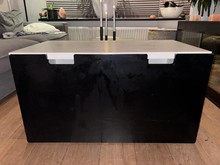 IKEA STUVA Opbergbank met lade, Huis en Inrichting, Tafels | Salontafels, Gebruikt, Minder dan 50 cm, 50 tot 100 cm, Rechthoekig