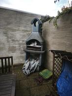 Stenen bbq, Tuin en Terras, Houtskoolbarbecues, Ophalen, Gebruikt