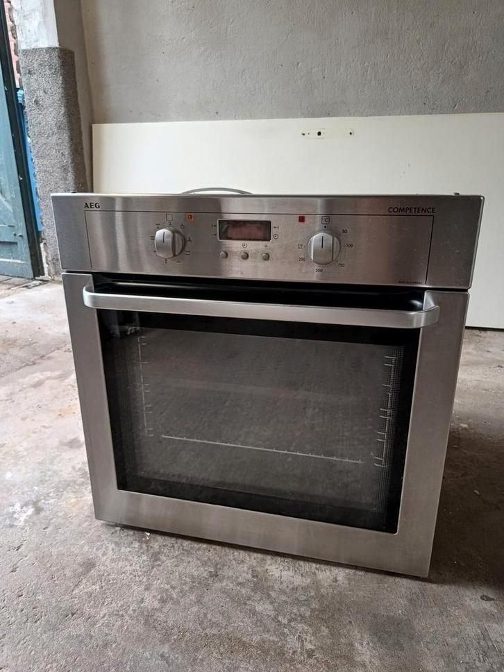 AEG Inbouwoven 60x60 cm - Perfect voor elke keuken!, Witgoed en Apparatuur, Ovens, Gebruikt, Inbouw, Oven, 45 tot 60 cm, 45 tot 60 cm