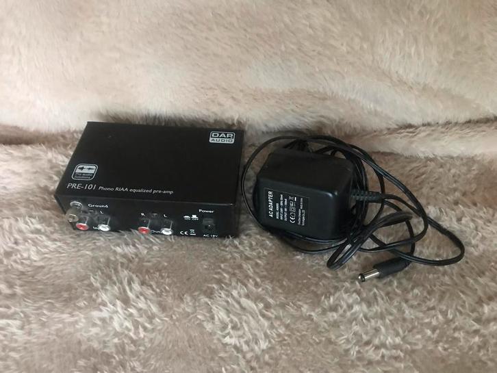 DAP Audio PRE-101 Phono Voorversterker, Audio, Tv en Foto, Professionele Audio-, Tv- en Video-apparatuur, Gebruikt, Audio, Ophalen of Verzenden
