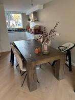 Eettafel, Huis en Inrichting, Ophalen, Gebruikt, 200 cm of meer, 50 tot 100 cm