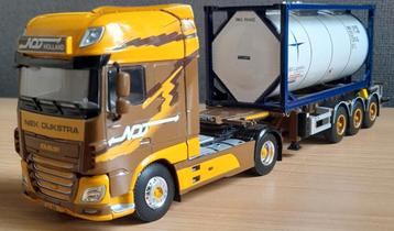 Wsi daf xf ssc niek dijkstra met body swap chassis en tankje beschikbaar voor biedingen