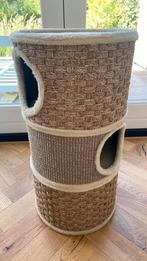 Katten krabpaal krabton (37,5 x 37,5 x 70 cm), Ophalen, Zo goed als nieuw, Krabton