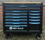 Nieuwe Metallo Gereedschapswagen 12 lades 10 vol nu €625, Het goedkoopste adres, Nieuw, Ophalen, We hebben een ruime sortering Gereedschapswagens