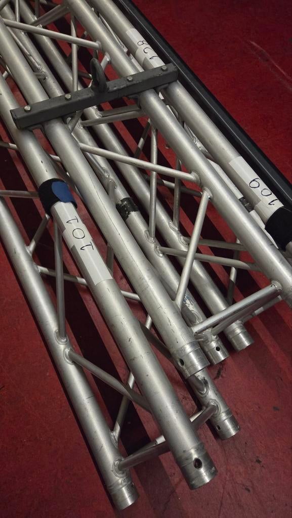 Truss Prolyte 2x4m + 2x2m met koppelstuk, Muziek en Instrumenten, Licht en Laser, Ophalen, Overige typen