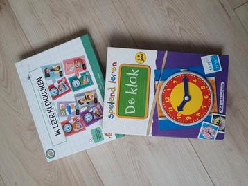 Klokkijken spel en puzzel beschikbaar voor biedingen
