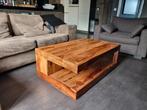 Massief houten salontafel - 110x70x40cm, Ophalen, Gebruikt, 50 tot 100 cm, 100 tot 150 cm