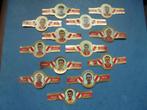 13 Sigarenbanden oud voetballers AJAX Amsterdam, Ophalen of Verzenden, Gebruikt, Sigarenbandjes