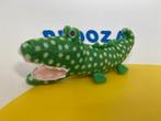 2412 hema krokodil groen met stippen, Kinderen en Baby's, Speelgoed | Knuffels en Pluche, Ophalen of Verzenden, Zo goed als nieuw