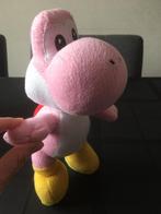 Yoshi Super Mario roze knuffel 25 cm, Gebruikt, Ophalen of Verzenden