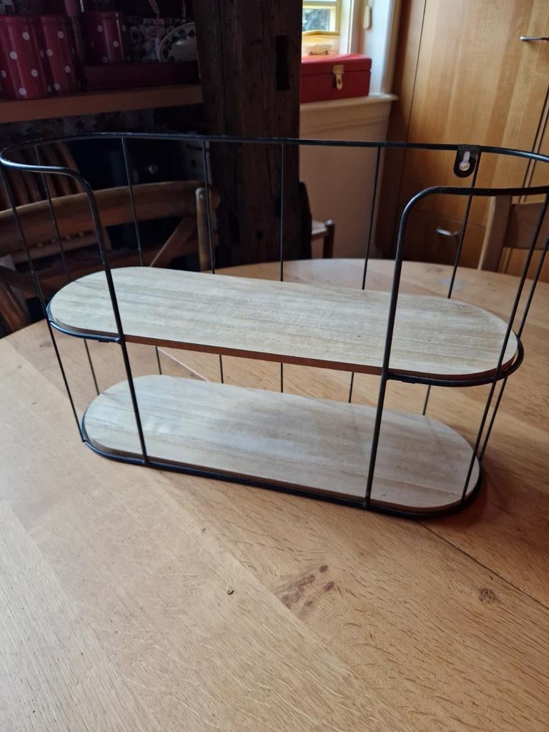 BAKKERS SCHAPJES, Huis en Inrichting, Woonaccessoires | Wandplanken en Boekenplanken, Ophalen of Verzenden, Zo goed als nieuw