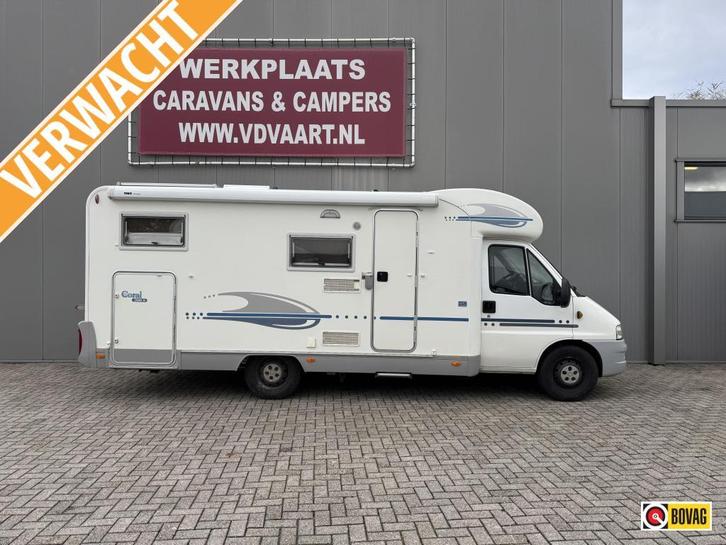 Adria Coral 660 SL Enkele Bedden, Caravans en Kamperen, Campers, Bedrijf, tot en met 2, Half-integraal, Adria, Diesel, Handgeschakeld