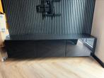 TV meubel zwart hoogglans, Ophalen of Verzenden, Zo goed als nieuw, 25 tot 50 cm, Minder dan 100 cm