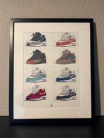 Nike Air Max 1 Illustratie in Lijst, Ophalen of Verzenden