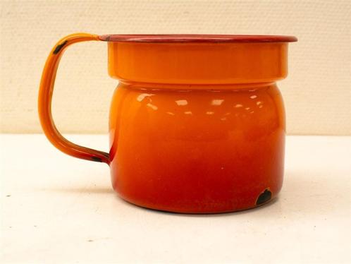 Emaille melkkan zonder deksel 35653, Antiek en Kunst, Antiek | Emaille, Ophalen of Verzenden