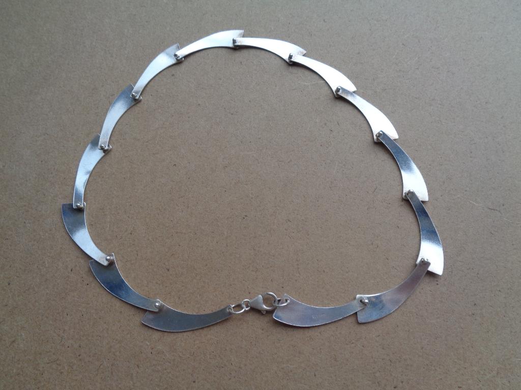zilveren ketting klm 925 Kathy Lynn Mayeda U.S.A [809], Sieraden, Tassen en Uiterlijk, Kettingen, Verzenden, Zo goed als nieuw