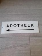 Reclamebord aanwijsbord apotheek Rotterdam, Ophalen of Verzenden