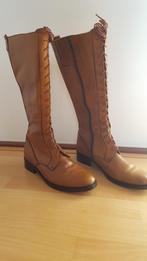 Leren laarzen, Kleding | Dames, Schoenen, Ophalen, Hoge laarzen, Bruin, Nieuw