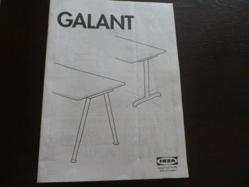Hoekbureau Ikea Galant - afbeelding 6