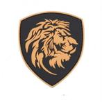 Embleem,Patch,PVC,Koninklijke,Landmacht,Leeuw,Oranje, Verzenden, Landmacht, Nederland, Embleem of Badge