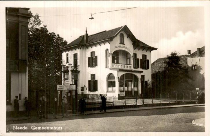 Neede- Gemeentehuis, Verzamelen, Ansichtkaarten | Nederland, Gelopen, Gelderland, 1960 tot 1980, Ophalen of Verzenden