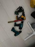 Partij Boormachines - Makita, DeWalt Hilti boor, Gebruikt, Variabele snelheid, Ophalen of Verzenden, Boor- en Schroefmachine