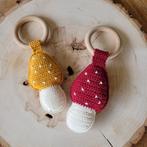 Gehaakte Paddenstoel Rammelaars, Ophalen of Verzenden, Nieuw, Rammelaar