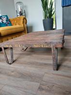Salontafel oude palletwagen, pallet kar Origineel, Ophalen, Gebruikt, 50 tot 100 cm, 100 tot 150 cm