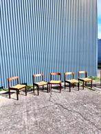 6 stuks Vintage eetkamerstoelen stoelen gerard geitenbeek, Ophalen