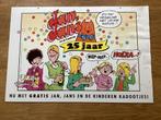 Jan, Jans en de kinderen 25 jaar jubileum kartonnen plaat., Verzamelen, Stripfiguren, Overige typen, Gebruikt, Ophalen of Verzenden