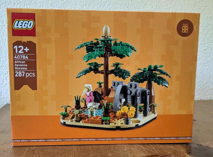 Lego: Afrikaanse savanne diorama (40784) NIEUW, Kinderen en Baby's, Speelgoed | Duplo en Lego, Nieuw, Lego, Complete set, Ophalen of Verzenden