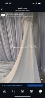 Selham met sleep, Kleding | Dames, Trouwkleding en Trouwaccessoires, Ophalen of Verzenden, Zo goed als nieuw, Zwart, Trouwjurk