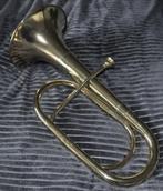 Mooie antieke Franse jachthoorn, Ophalen of Verzenden, Gebruikt