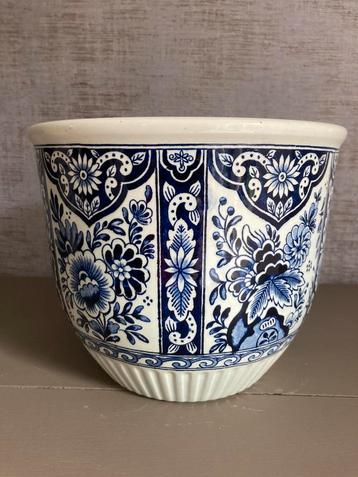 Vintage bloempot Delfts Royal Sphinx Maastricht P.Regout M24 beschikbaar voor biedingen