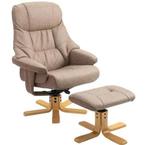 Relaxstoel met voetenbank, 360 draaibaar, 135 NIEUW İN DOOS, Nieuw, Ophalen of Verzenden, A, A