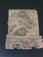 Oud speksteen beeldje 12,5x10 cm, Antiek en Kunst, Ophalen of Verzenden