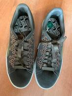Puma sneakers, donker groen, suède, maat 37, Puma, Nieuw, Ophalen of Verzenden, Sneakers of Gympen