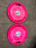 2 Roze Slee Schijven - Snow Disc, Ophalen of Verzenden, Gebruikt, Overige merken