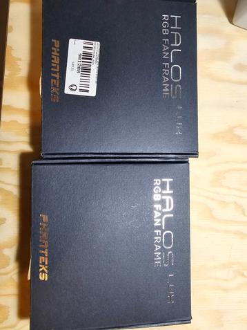 2x Phanteks Halos Digital Lux RGB Fan Frame beschikbaar voor biedingen